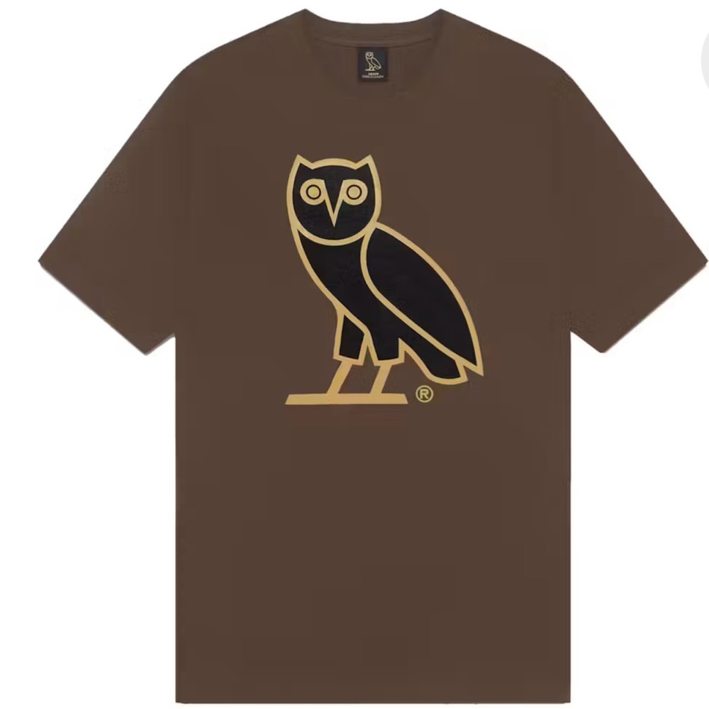 Brown OVO OG Owl Tee